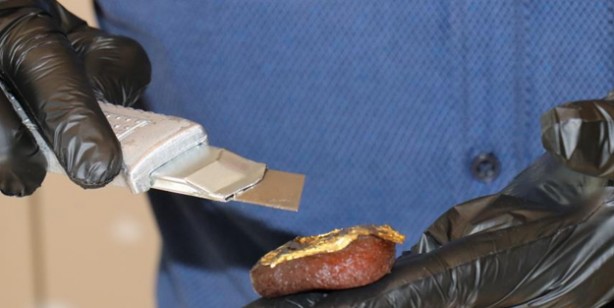 Foto - Altınla kapladı, kilosunu 10 bin liradan satıyor