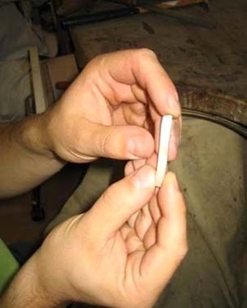 Foto - Alyans işte böyle yapılıyor