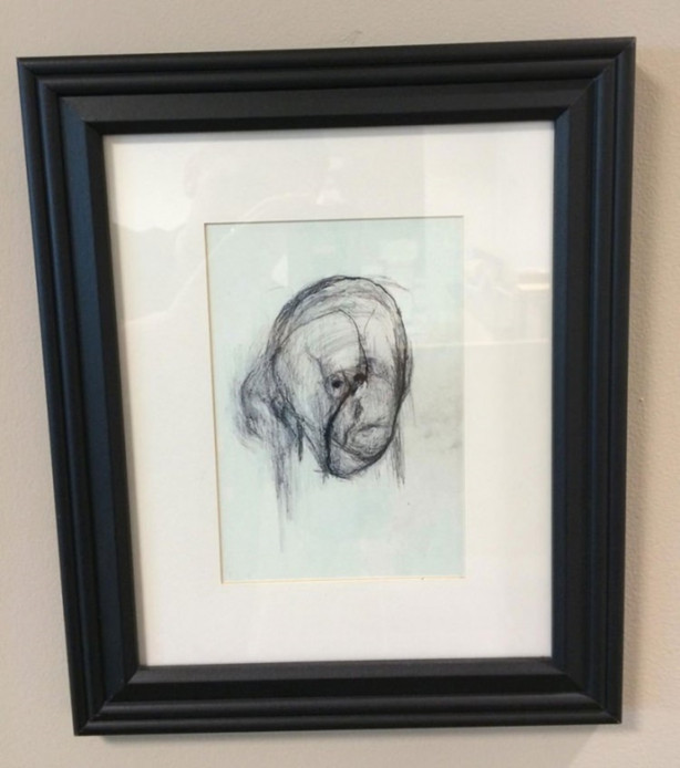 Foto - Alzheimer hastası ressam bakın kendini nasıl çizdi!