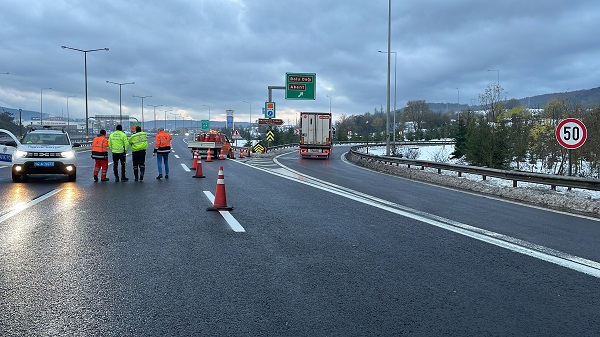 Foto - Aman dikkat! Bolu Dağı geçişi ulaşıma kapatıldı
