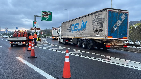 Foto - Aman dikkat! Bolu Dağı geçişi ulaşıma kapatıldı