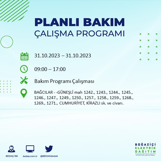 Foto - Aman dikkat! Bu ilçelerde elektrikler kesilecek