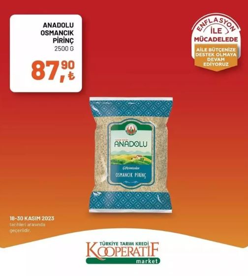 Foto - Aman kaçırmayın! Tarım Kredi marketlerinde dev indirim