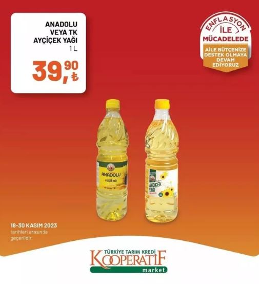 Foto - Aman kaçırmayın! Tarım Kredi marketlerinde dev indirim