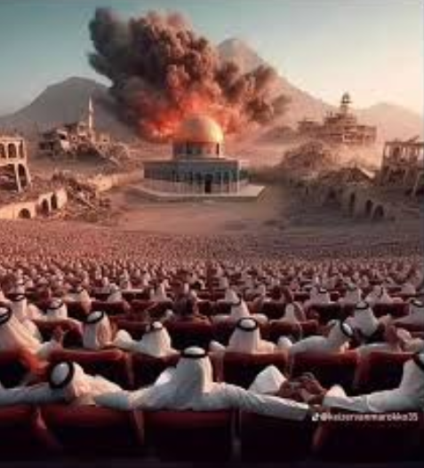 Foto - Aman ya Rabbi! Müslümanların şu rezil durumuna bakar mısınız?! Yedi milyonluk İsrail öldürdükçe öldürüyor 2 milyara yakın Müslüman nüfus seyrediyor