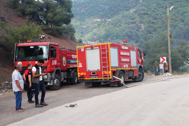 Foto - Amasya'da korku dolu anlar! Yürekler ağza geldi