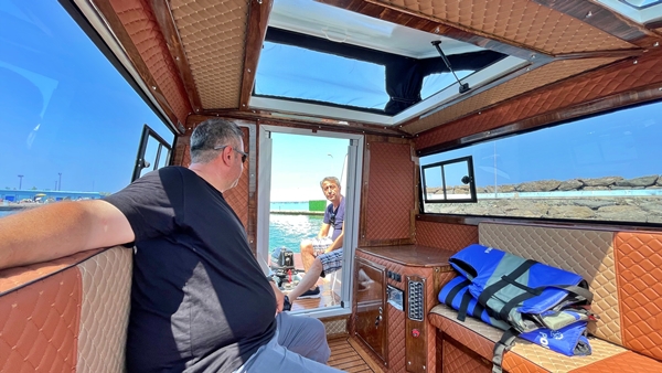 Foto - Amasyalı kardeşlerden müthiş tasarım! Karada karavan suda yat oluyor