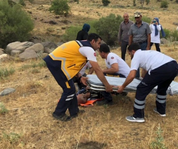 Foto - Ambulans helikopter, rahatsızlanan çoban için havalandı