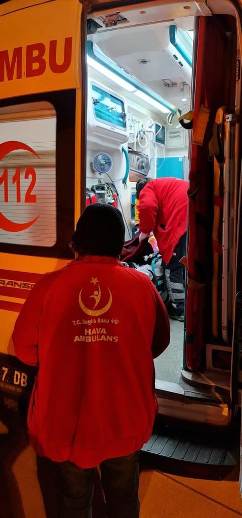 Foto - Ambulans uçak bu kez Jiyan bebek için havalandı
