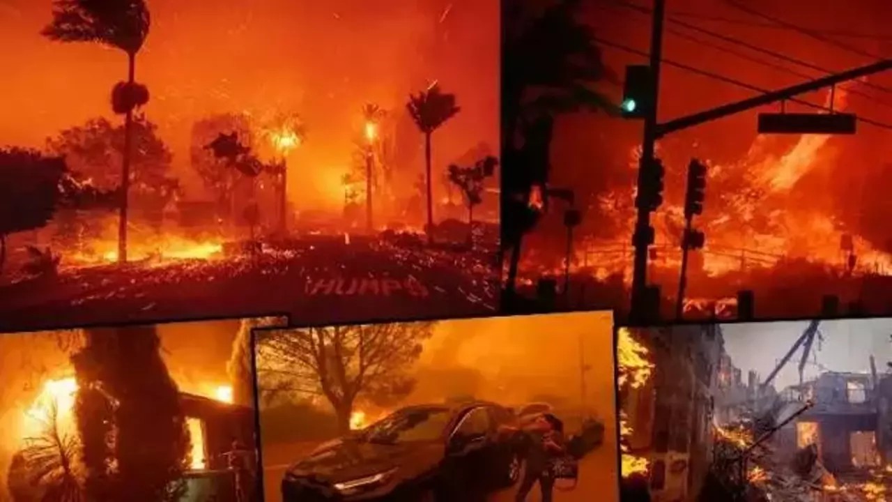 Foto - Amerika 4 gündür yanıyor!