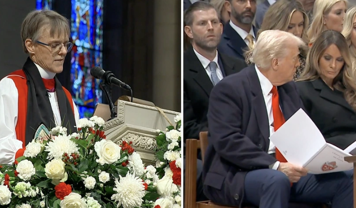 Foto - Amerika LGBT sever piskoposu konuşuyor.. Trump’ın yüzüne karşı söyledi.. Kim Bu piskopos?