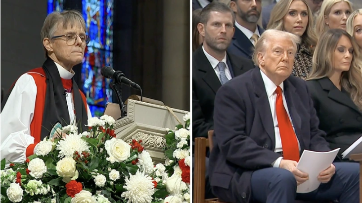 Foto - Amerika LGBT sever piskoposu konuşuyor.. Trump’ın yüzüne karşı söyledi.. Kim Bu piskopos?