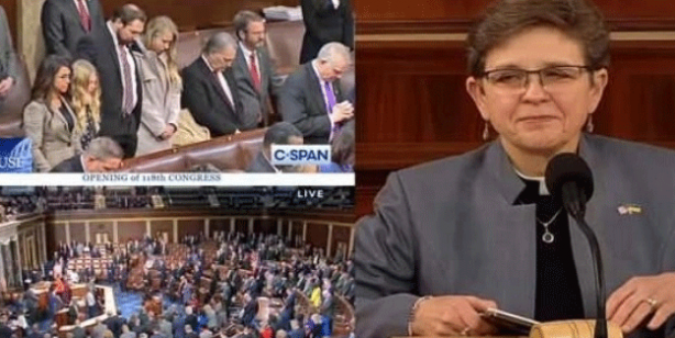 Foto - Amerika’da ‘Laiklik’ elden gitti! Mecliste dua ettiler ve hep birlikte AMİN dediler