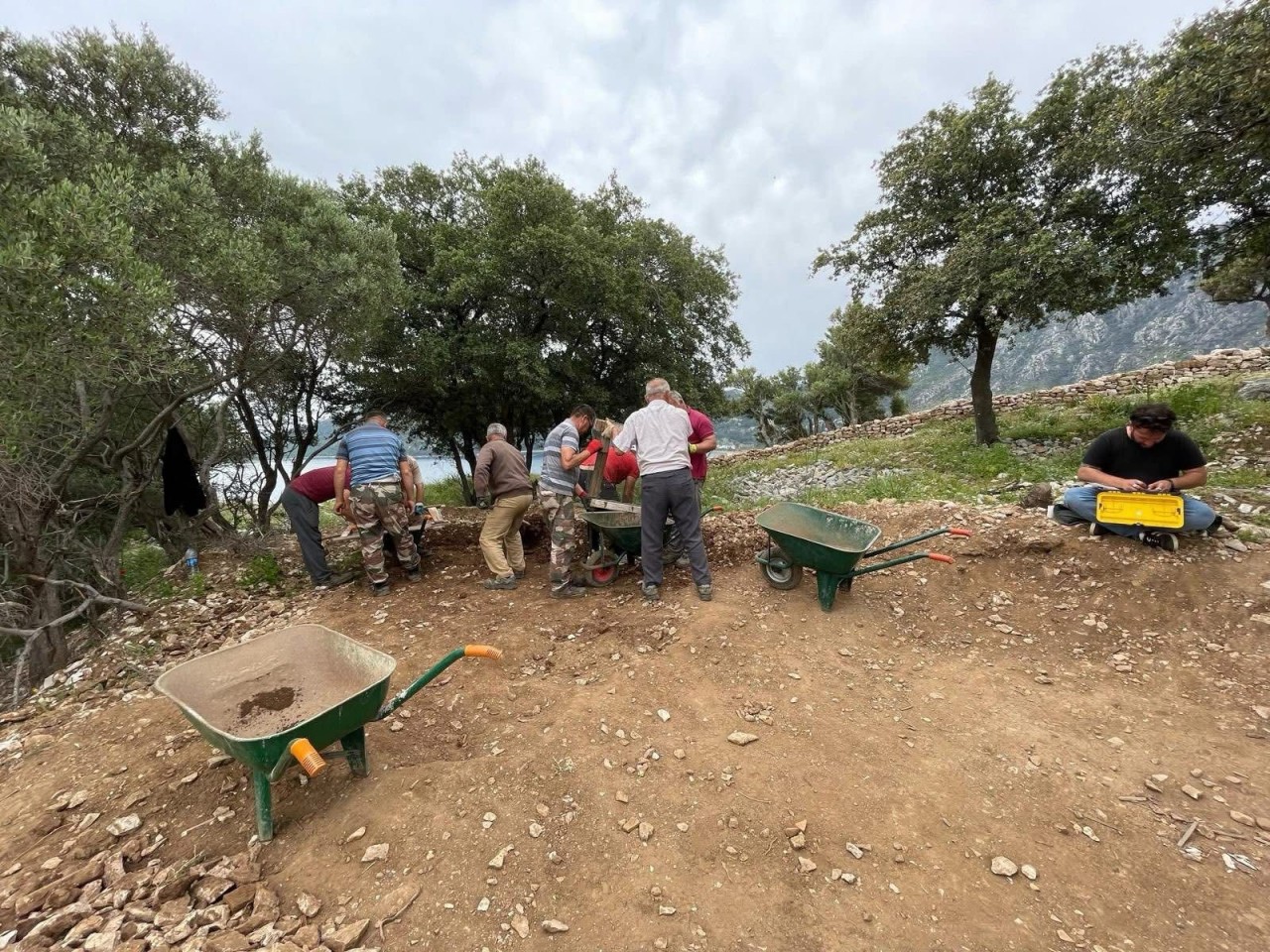 Foto - Amos Antik Kenti'nde 2025 kazı sezonu başladı