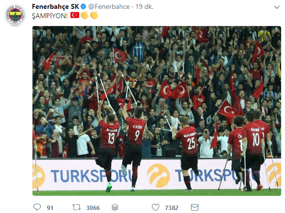 Foto - Ampute Futbol Milli Takımı'na tebrik yağdı