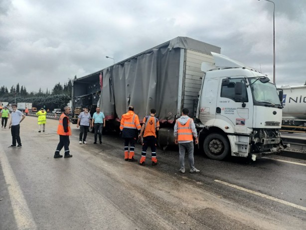 Anadolu Otoyolu'nda zincirleme trafik kazası
