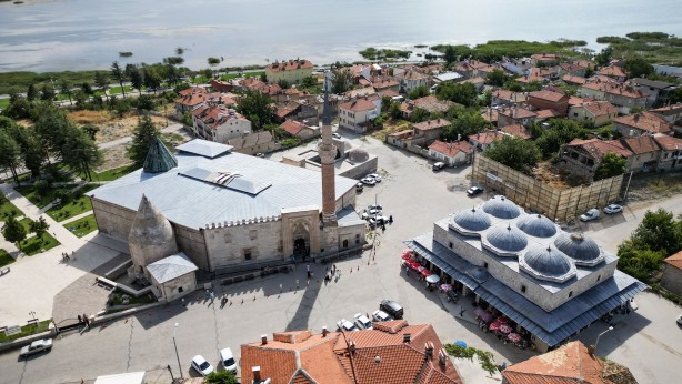 Foto - Anadolu'nun en büyük ahşap direkli camisi Beyşehir Eşrefoğlu Camii, UNESCO Dünya Mirası Listesi’nde