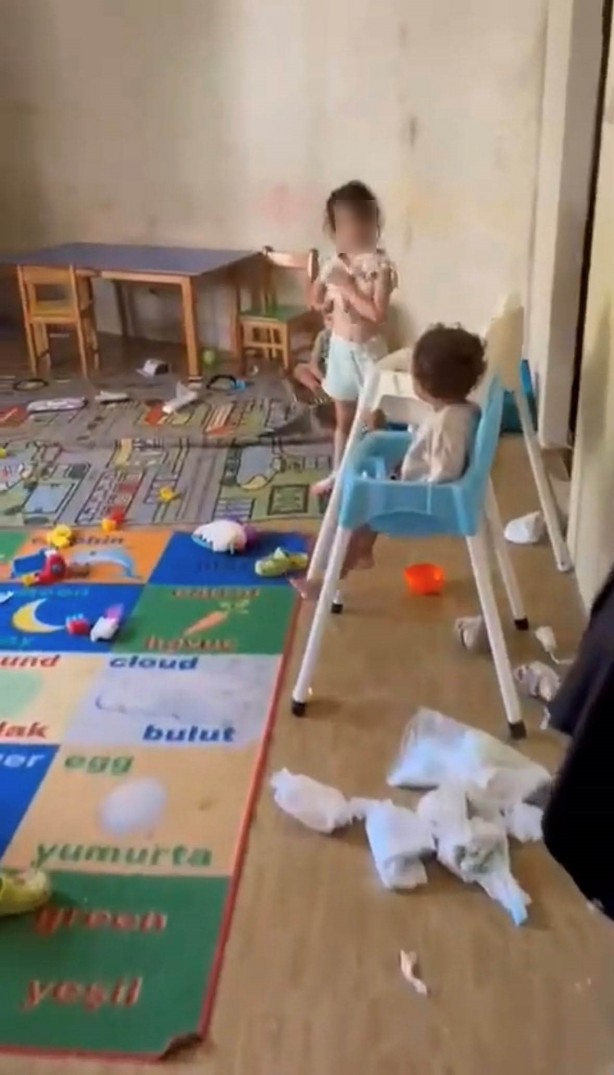 Foto - Anaokulundaki görüntüler kan dondurdu! Büyük tepki var