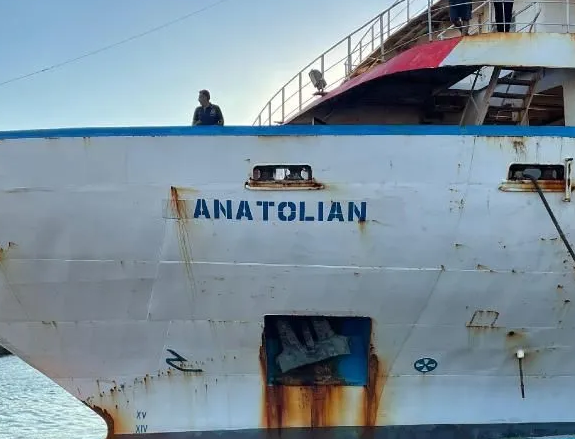 Foto - Anatolian' gemisindeki saldırı izleri görüntülendi