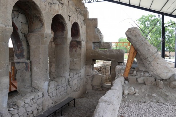 Foto - Andaval Kilisesi'nde 22 yıldır devam eden restorasyonda sona gelindi