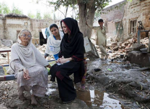 Foto - Angelina Jolie: Gazzeliler 20 yıldır şiddetli abluka altındalar İnsanlık acil ateşkes talep ediyor
