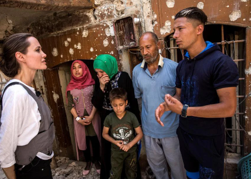 Foto - Angelina Jolie: Gazzeliler 20 yıldır şiddetli abluka altındalar İnsanlık acil ateşkes talep ediyor