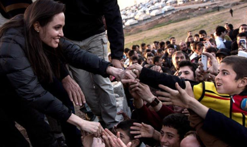 Foto - Angelina Jolie: Gazzeliler 20 yıldır şiddetli abluka altındalar İnsanlık acil ateşkes talep ediyor