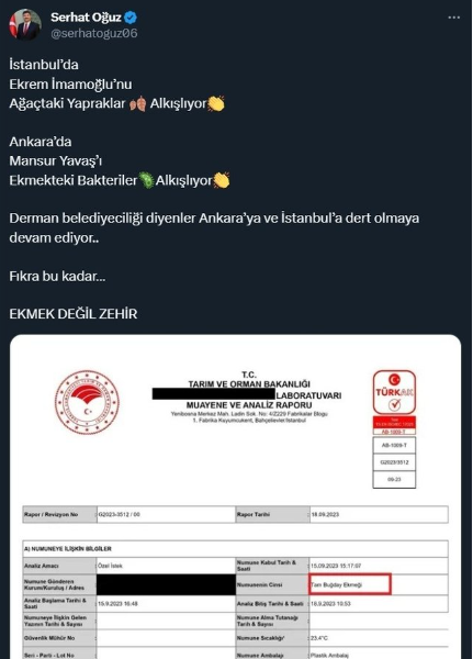 Foto - Ankara Halk Ekmek’teki bakteri skandalına tepki çığ gibi... Vatandaşa zehir yediriyorlar!