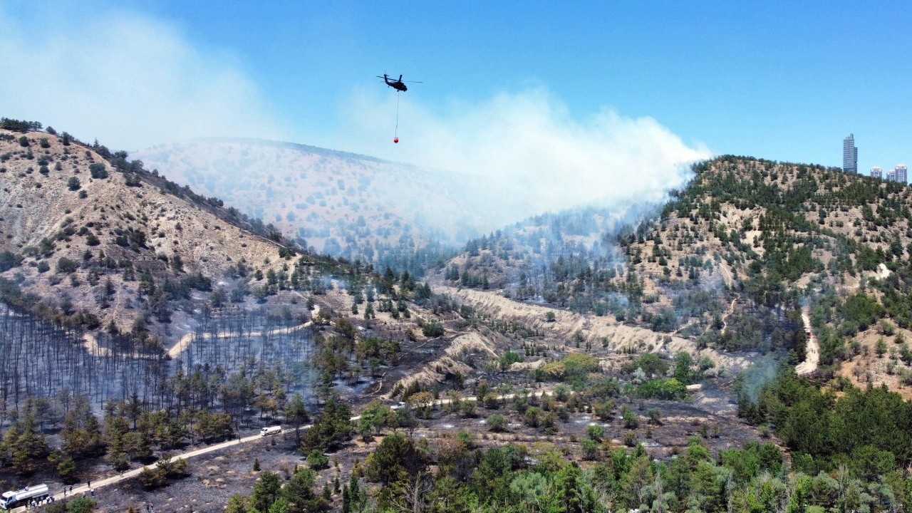 Foto - Ankara Valisi Vasip Şahin’den orman yangınına dair açıklama