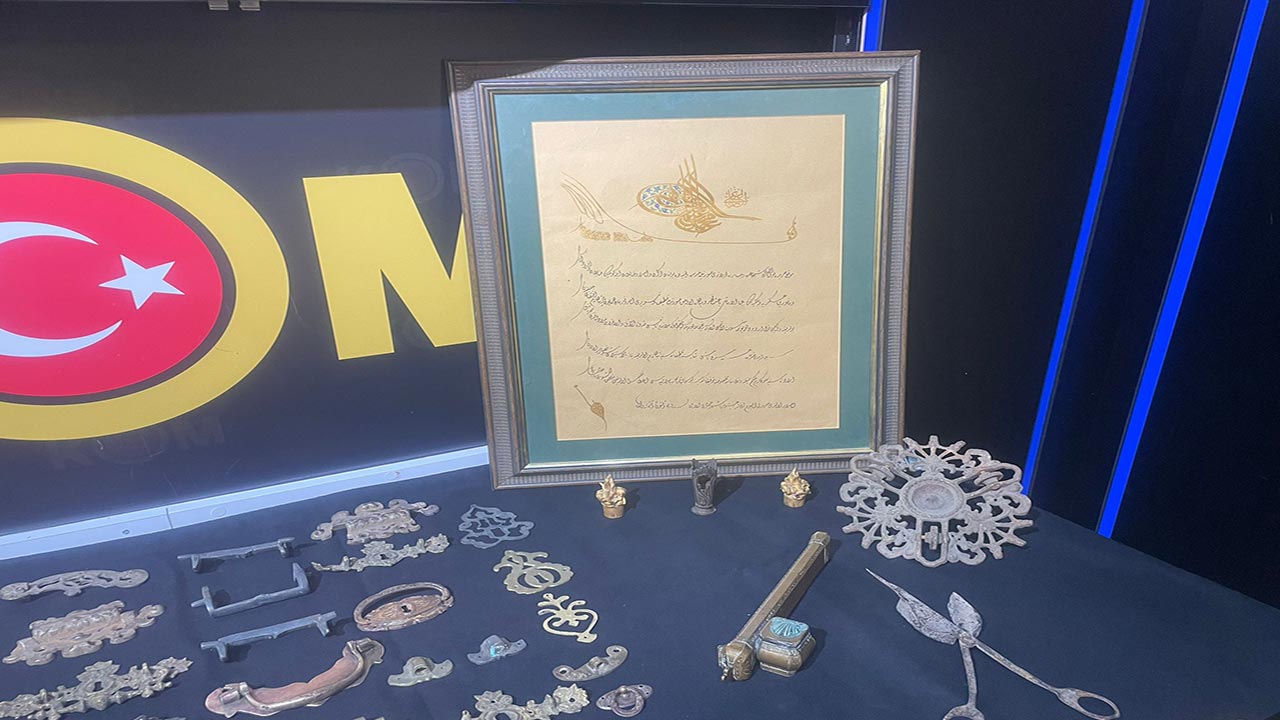 Foto - Ankara ve İstanbul'da tarihi eser operasyonu! 1,5 milyon TL'lik kaçakçılık engellendi