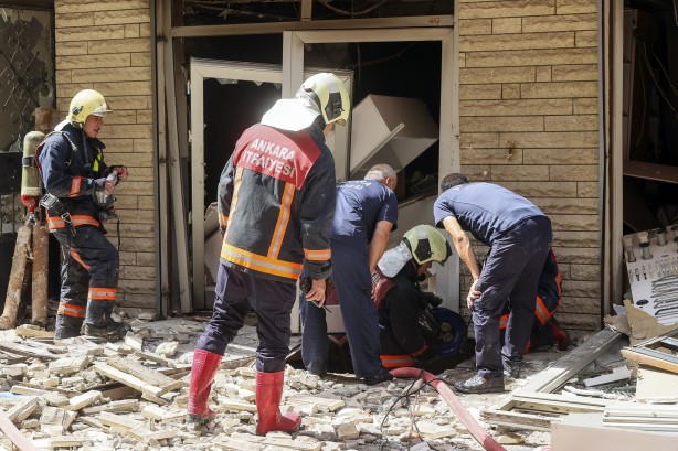 Foto - Ankara’da bir binada patlama yaşandı
