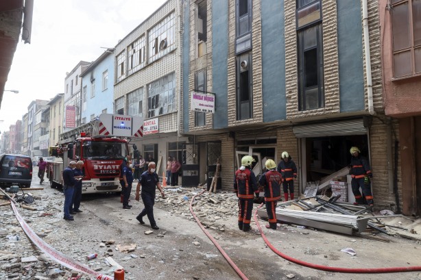 Ankara’da bir binada patlama yaşandı
