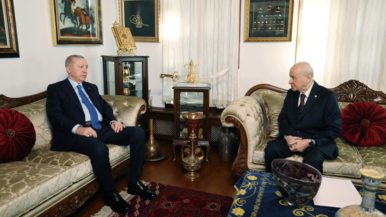 Foto - Ankara’da kritik zirve! Erdoğan ile Bahçeli bir araya geldi! Masadaki konular dikkat çekti