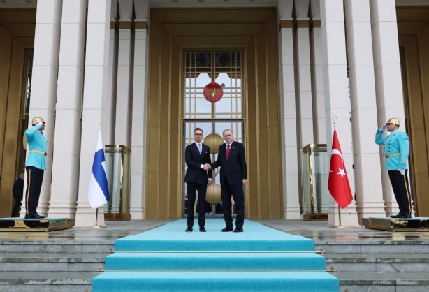 Foto - Ankara'da önemli misafir! Cumhurbaşkanı Erdoğan resmi törenle karşıladı
