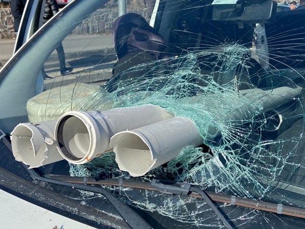 Foto - Ankara'da zincirleme kaza! 5 araç birbirine girdi