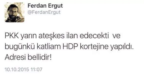 Foto - Ankara'daki patlamayla ilgili skandal tweetler!