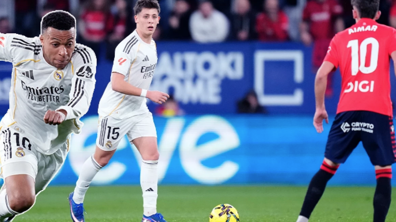 Anlamak mümkün değil gerçekten! Real Madrid'in Osasuna yenilgisinde Arda Güler ve Mbappe anlaşmazlığı!