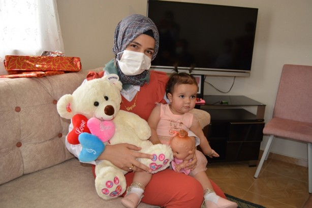 Foto - Anne karnındayken babası şehit oldu! Operasyonun adını taşıyan bebeğe doğum günü sürprizi