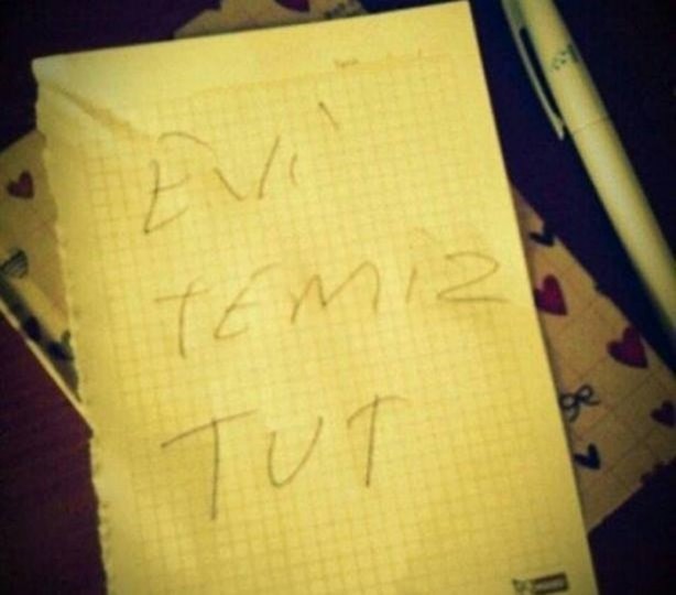 Foto - Annelerden çocuklarına ilginç notlar