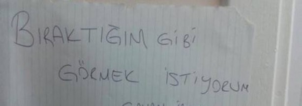 Foto - Annelerden çocuklarına ilginç notlar