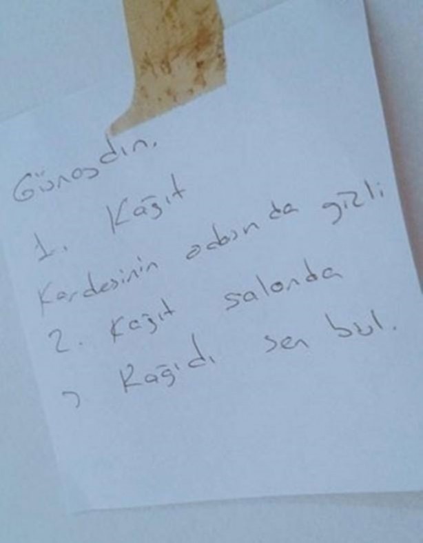 Foto - Annelerden çocuklarına ilginç notlar