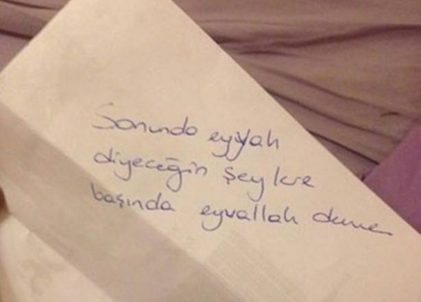 Foto - Annelerden çocuklarına ilginç notlar