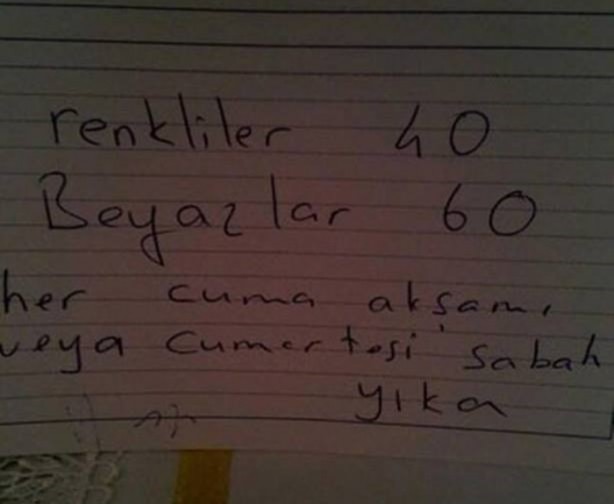 Foto - Annelerden çocuklarına ilginç notlar