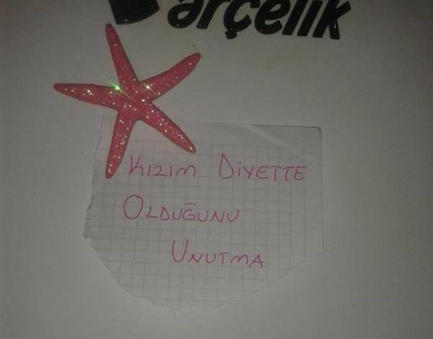 Foto - Annelerden çocuklarına ilginç notlar