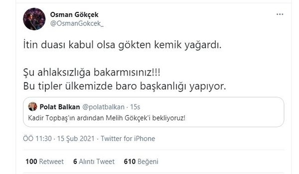 Foto - Antalya Baro Başkanı Polat Balkan'dan skandal paylaşım! 