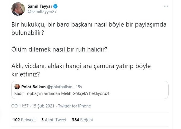 Foto - Antalya Baro Başkanı Polat Balkan'dan skandal paylaşım! 
