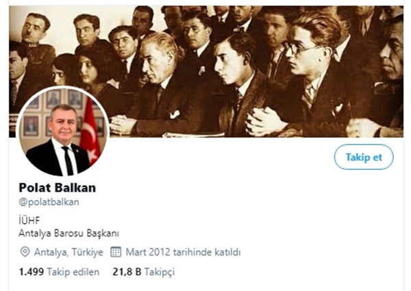 Foto - Antalya Baro Başkanı Polat Balkan'dan skandal paylaşım! 