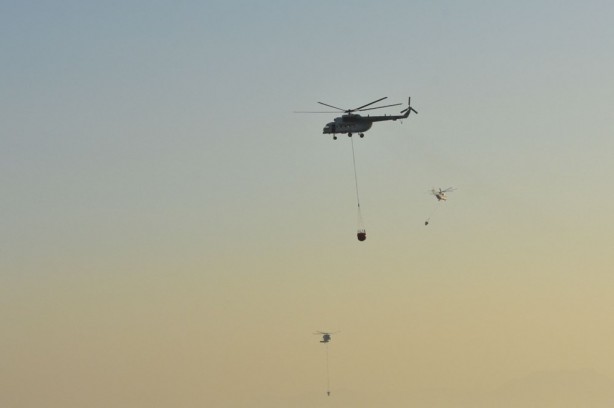 Foto - Antalya Kemer'deki orman yangını 2. gününde