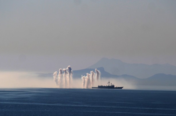 Foto - Antalya Körfezi açıklarında askeri hareketlilik!