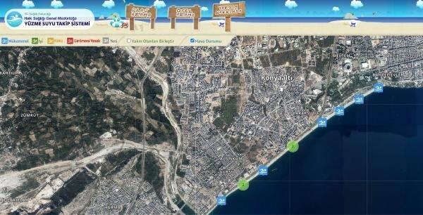 Foto - Antalya sahillerinin suyu araştırıldı